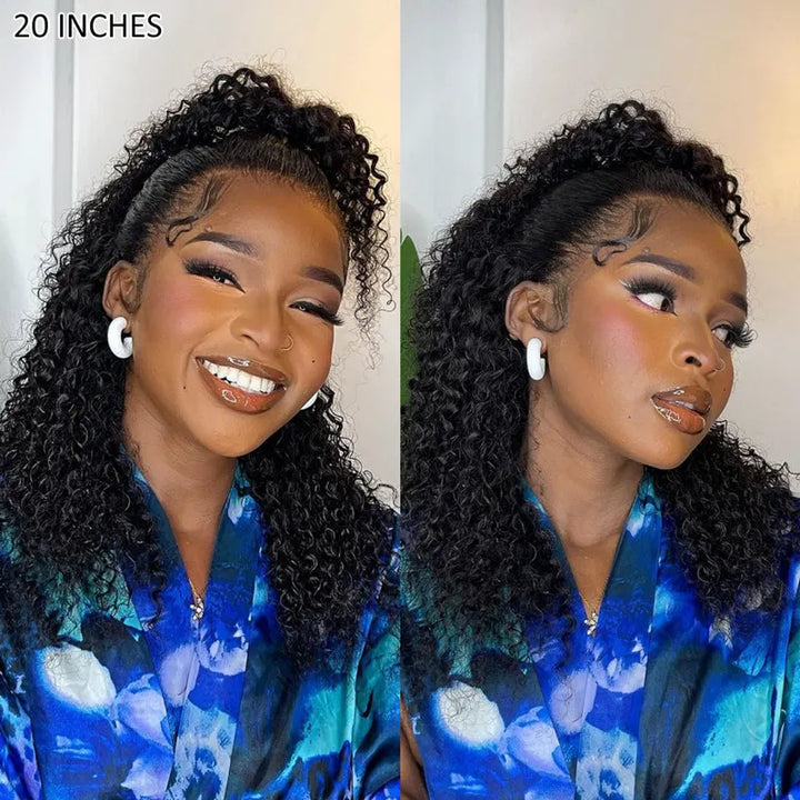 180% Densité Cheveux Bouclés Naturels 360 Full Lace Wig-Amanda Hair