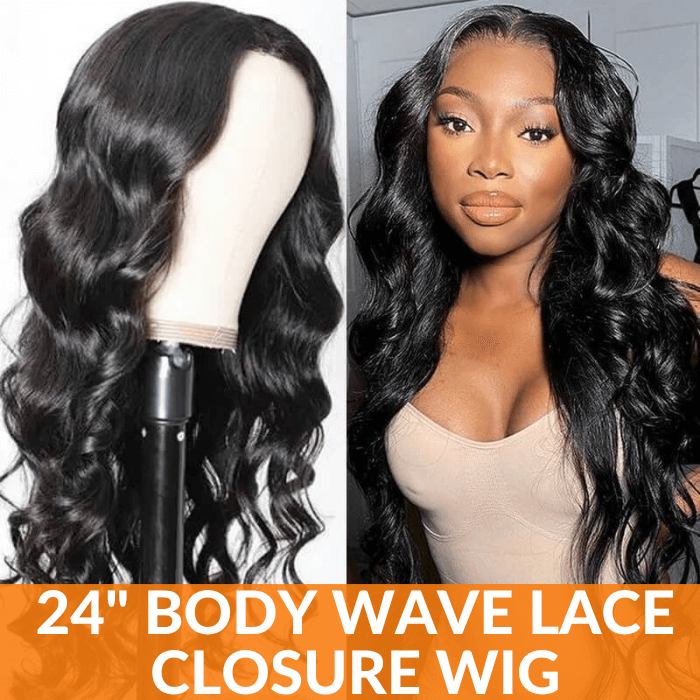 Grad Box Gift| $95 Win Full 200% Density 20"-30" Long Human Hair Lace Wig Flash Sale