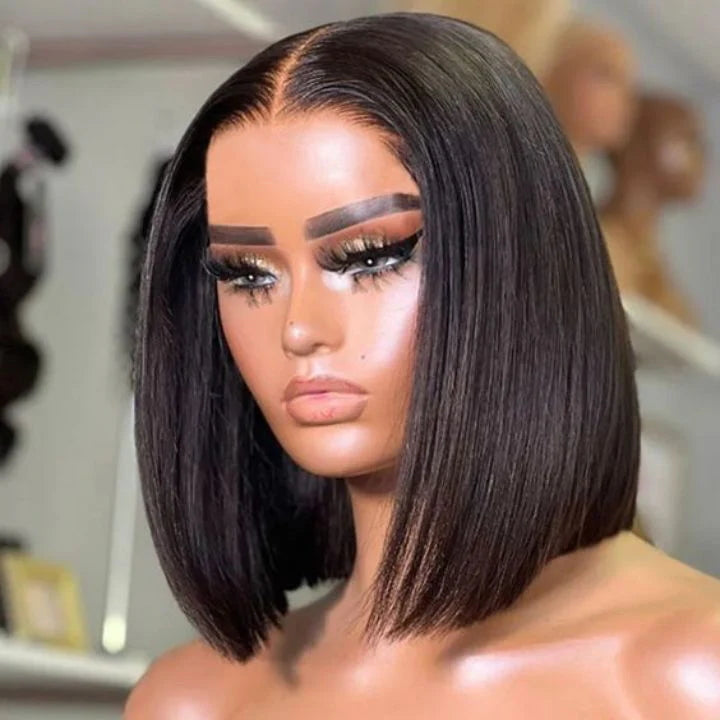 Flash Sale: $0 get The Bob Wig Two Tone Ombre Honey Blonde Glueless Curly 6x4 HD Lace Closure Colored Wigs