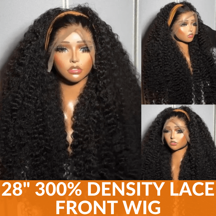 Grad Box Gift| $95 Win Full 200% Density 20"-30" Long Human Hair Lace Wig Flash Sale