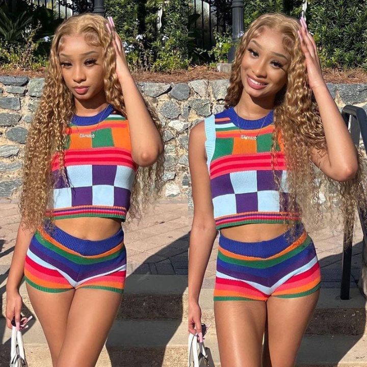 Honey Blonde Body Wave #27 Color  Glueless  Lace Front Human Hair Wigs for Women-Amanda Hair