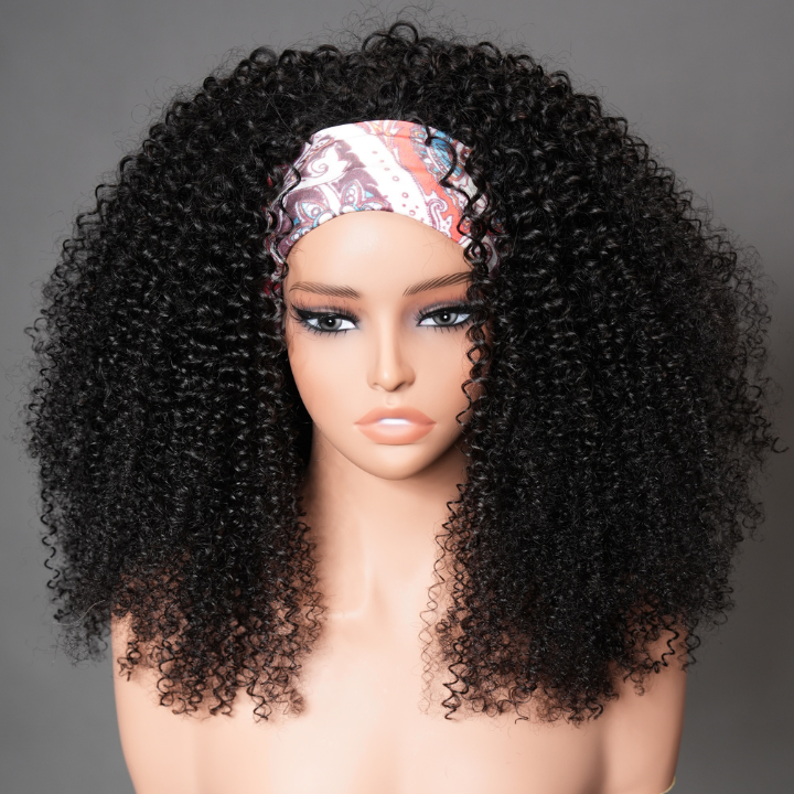 $100 Off Full $101| Kinky Curly Put On & Go Invisible Drawstring Glueless Flip Over Half Wig Beginner Friendly Flash Sale