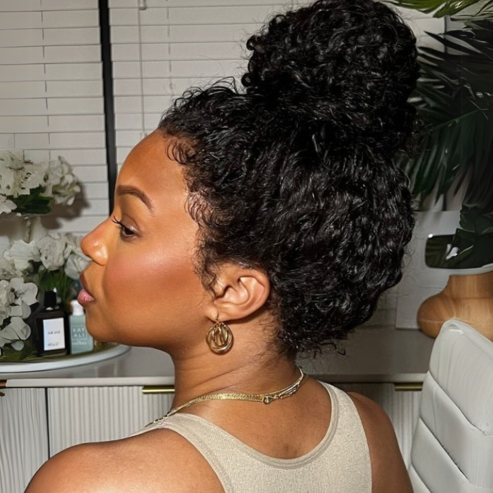 $100 Off Full $101| Deep Curly Snug Fit 360 Invisible Strap Glueless Lace Frontal Wig Flash Sale