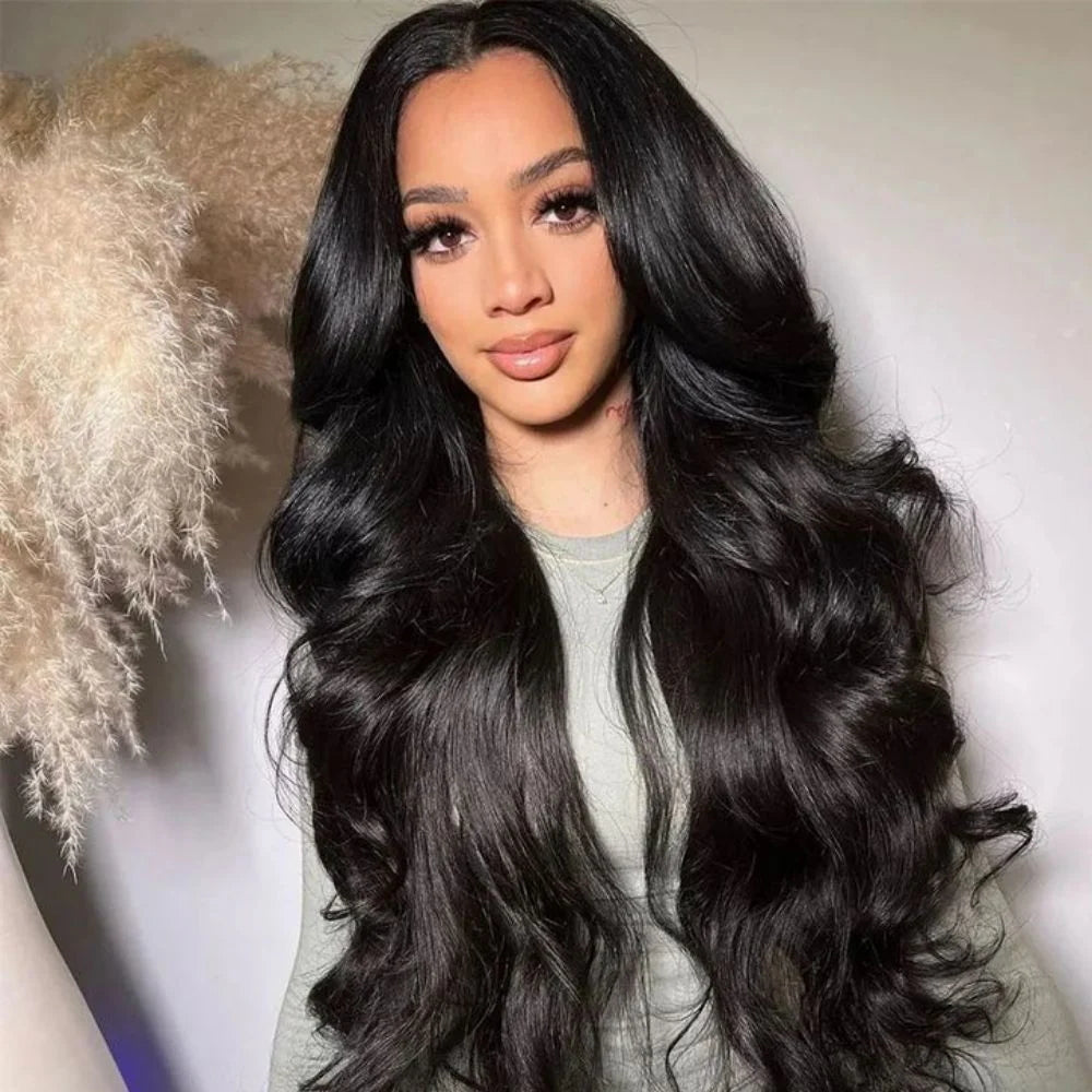 Bogo Flash Sale| 16" Afro Curly Lace Front Wig+16" Body Wave 6x4 Lace Closure Wig