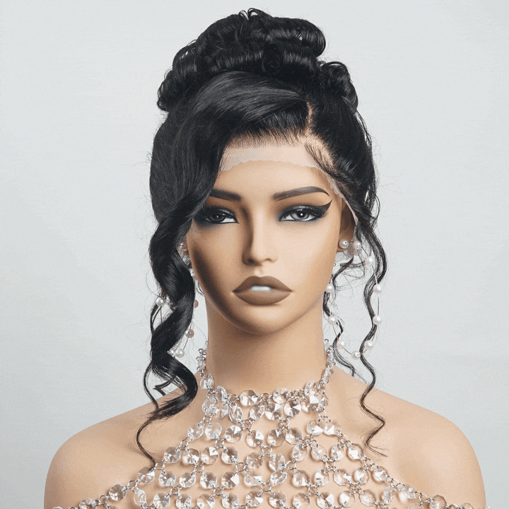 Glueless 360 Lace Frontal Wig - Body Wave Invisible Strap Tug & Go Pre Everything Lace Wigs
