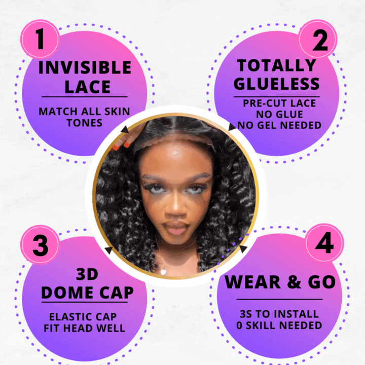 Extra 60% OFF | Glueless Highlight Ombre Blonde Curly Lace Front Human Hair Wig-Flash Sale
