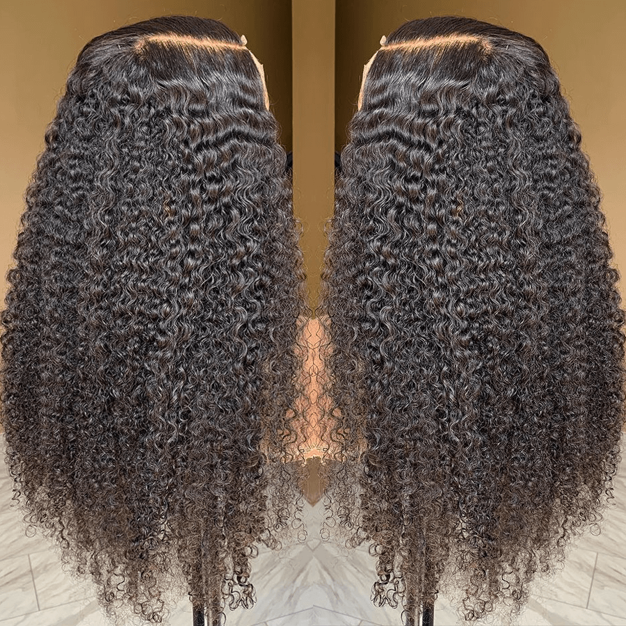 5*5 lace closure wig Jerry curly wig