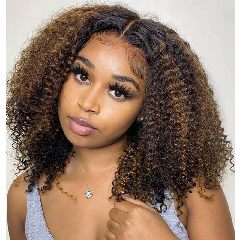 $99 Get 250% Density Kinky Curly 6x4 / 13x4 Lace Front Ready Go Human Hair Wig Flash Sale-Amanda Hair