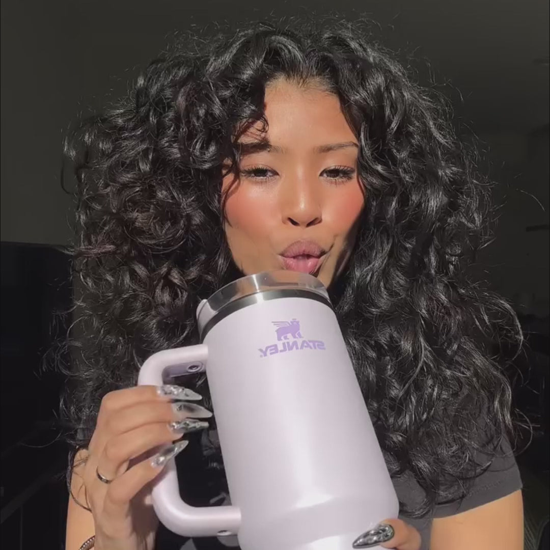 Flash Sale Buy 2 Get 1 Free Glueless Frizzy Loose Wave 7*5 Lace Closure Bouncy Curly Wig