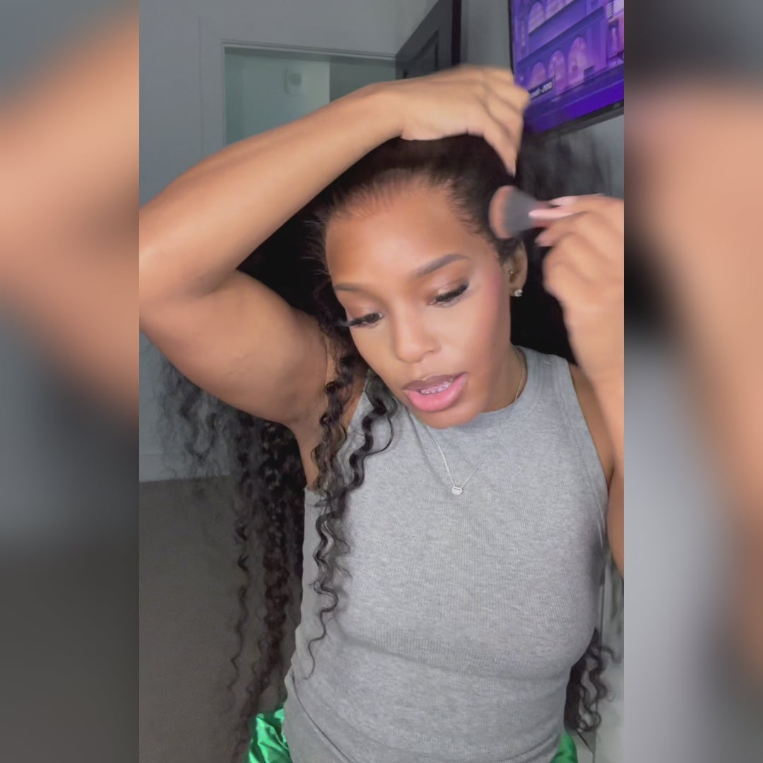 $199=30'' | Pre Everything Long Curly Hair 13x4 Lace Frontal Wig Thick Curly Hair Glueless Wigs Flash Sale -Amanda Hair