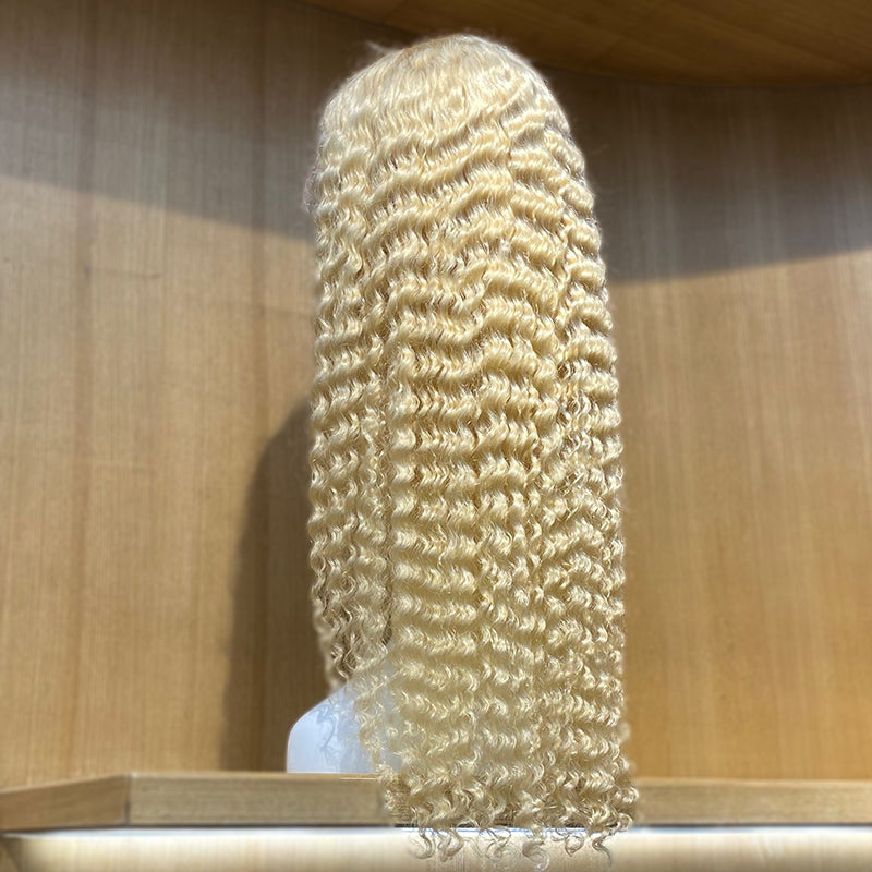 613 Blonde Body Wave 13x4 HD Dentelle Perruque Vierge Perruques de Cheveux Humains Pré-Plumé Délié Avec Bébé Cheveux-Amanda Cheveux