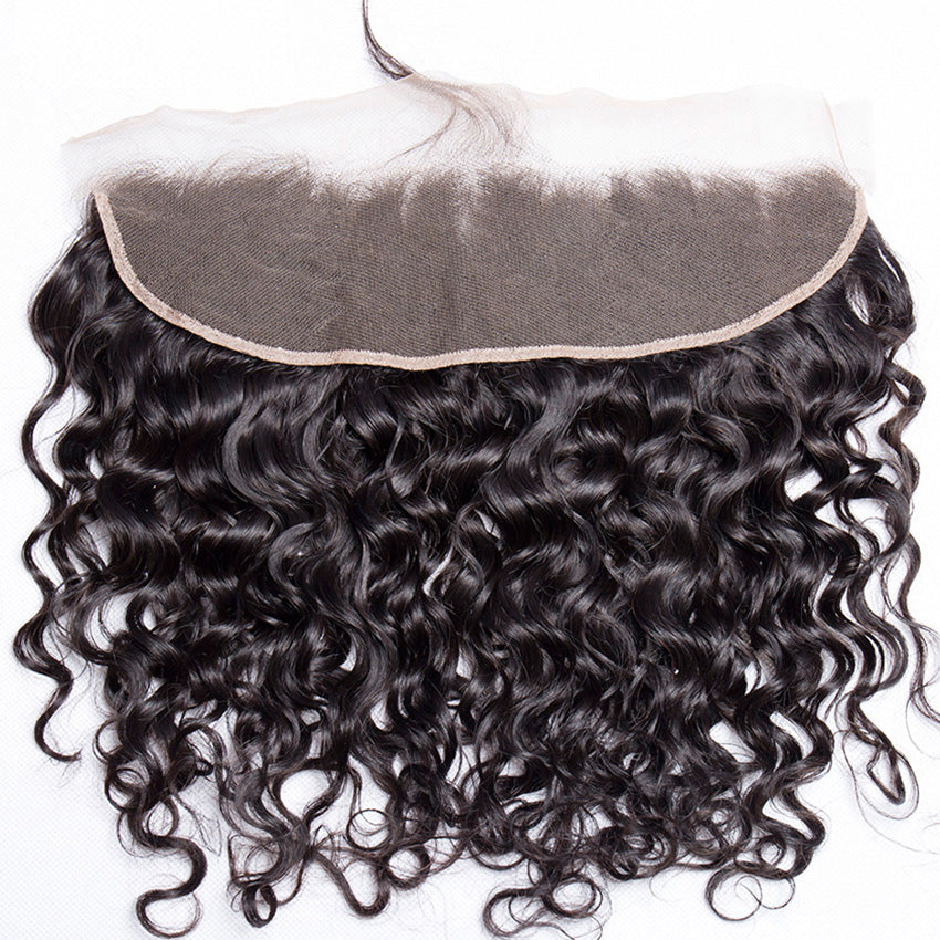 Amanda Water Wave Weave 13*4 Lace Frontal 100% Remi Human Hair