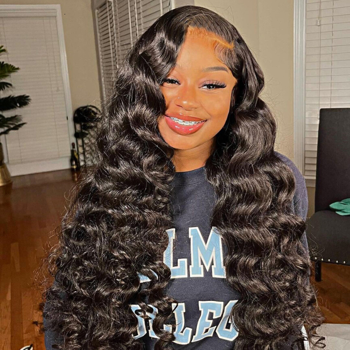 Amandahair Nouveau Lancement Invisible13x4/4x4 Lâche Deep HD Clear Lace Front/Fermeture Perruques Débutant Friendly Glueless HD Dentelle Perruques avec Bébé Cheveux