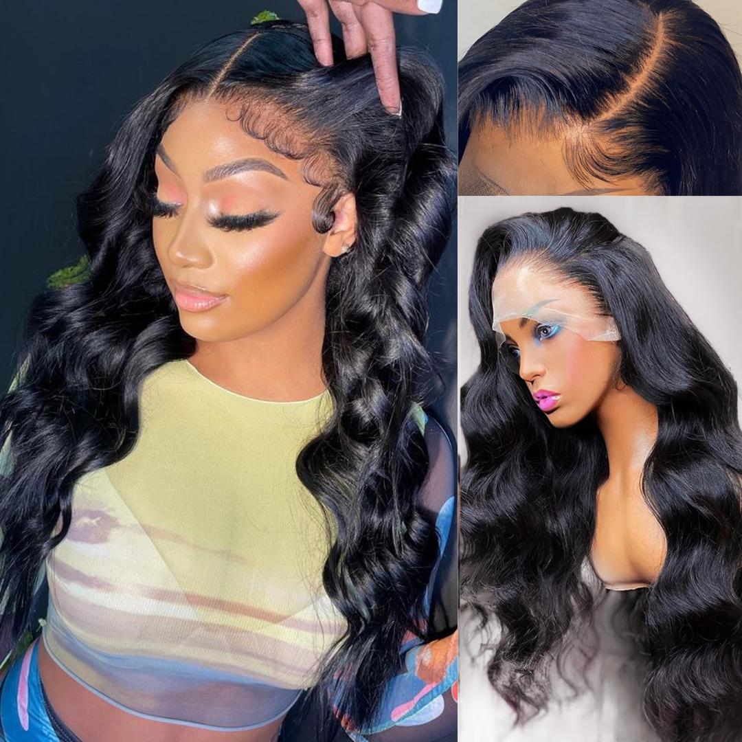 Body Wave 13x4 Transparent Lace Frontal Wig