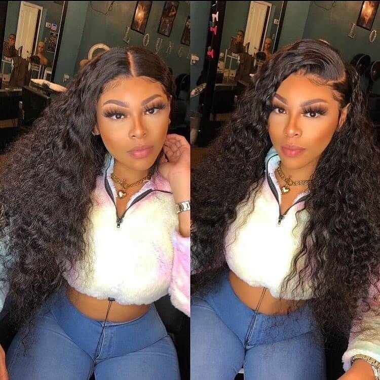 Deep Wave 5*5 HD Lace Closure Wig