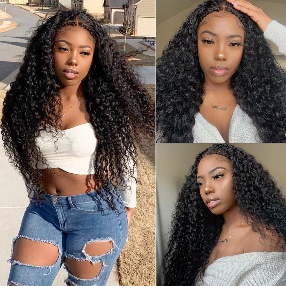 Deep Wave 5*5 HD Lace Closure Wig