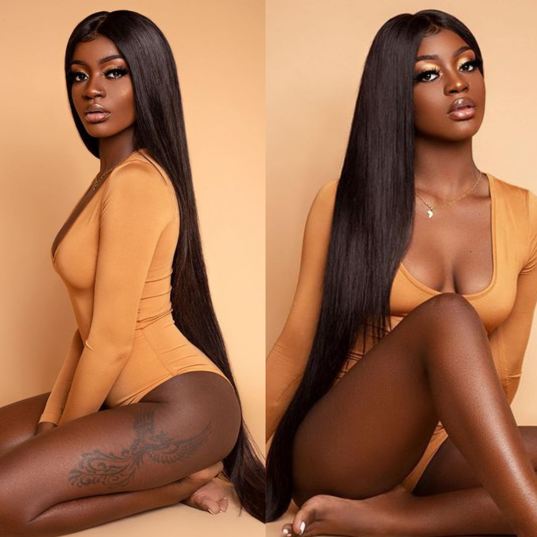 Long Straight Hair Lace Front Wigs