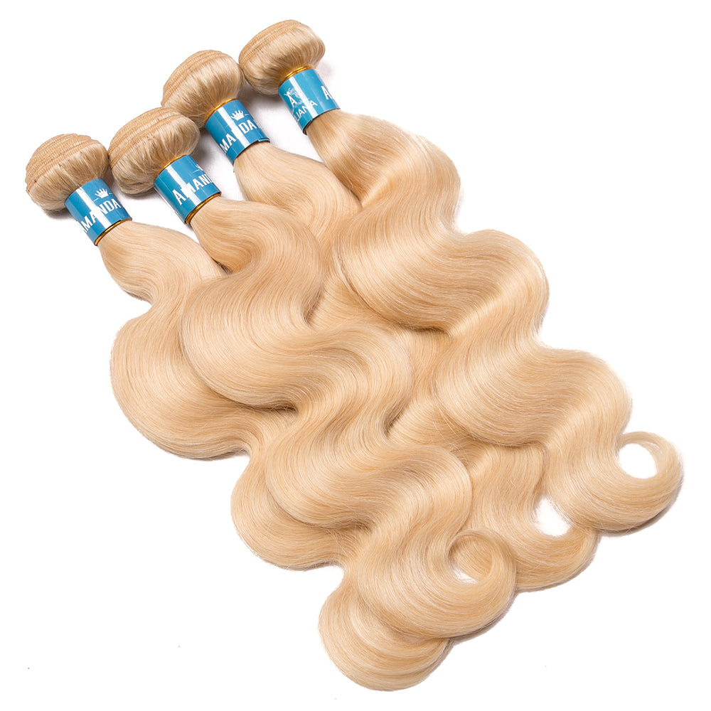 613 human hair bundles