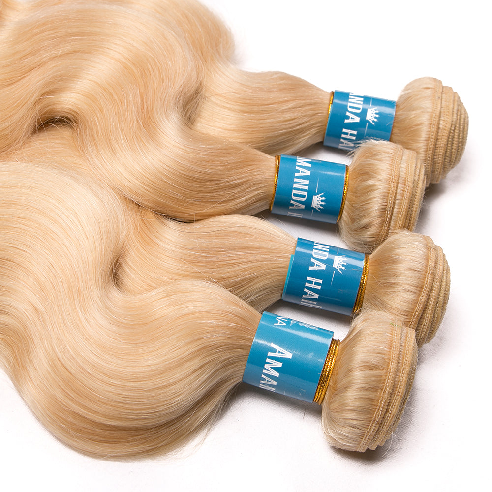 613 human hair bundles