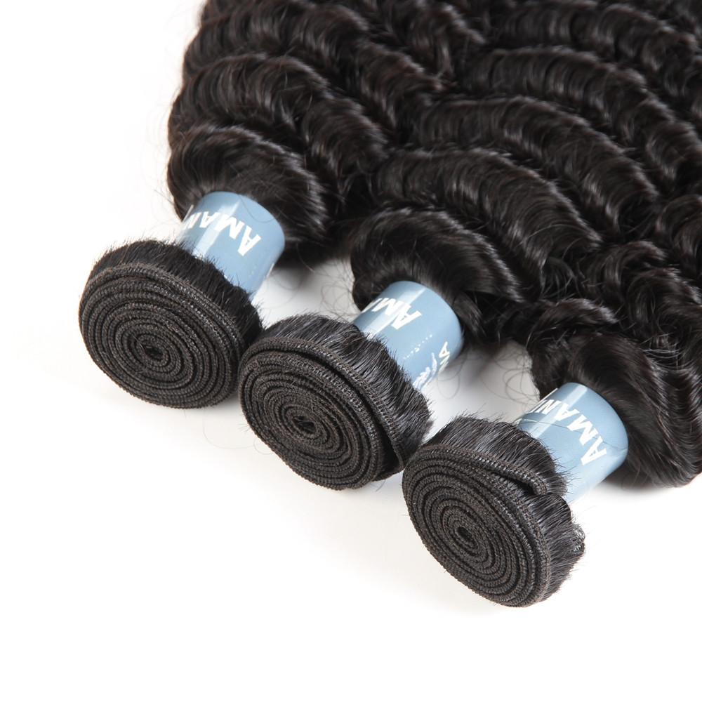 Kinky Curly Wave Hair Bundles 100% Cheveux Vierges Humains Cheveux Bouclés - Amanda Hair