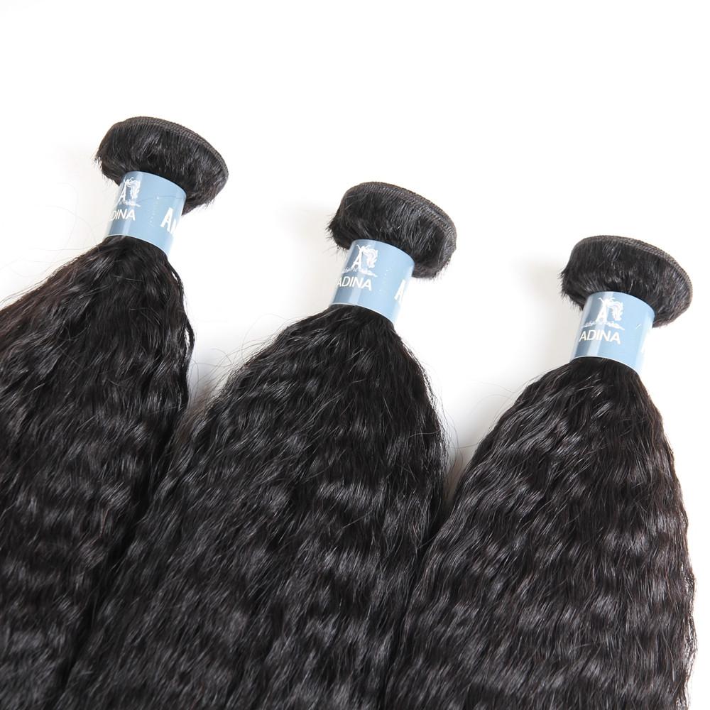 Kinky Straight Bundle 100% Cheveux Vierges Humains Non Transformés - Amanda Hair
