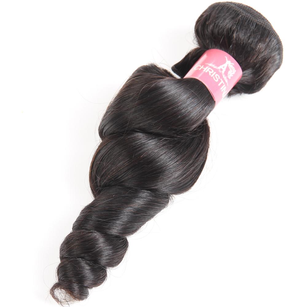Faisceaux de cheveux lâches 100% cheveux humains vierges cheveux bouclés - Amanda Hair