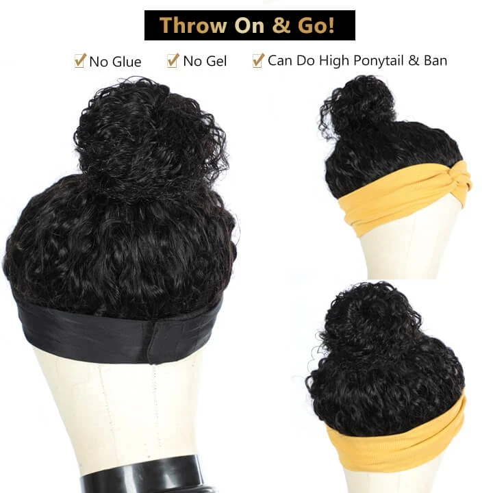 Flash Sale: Buy 1 Headband Wig Get Another 1 For Free, Stock Limited!