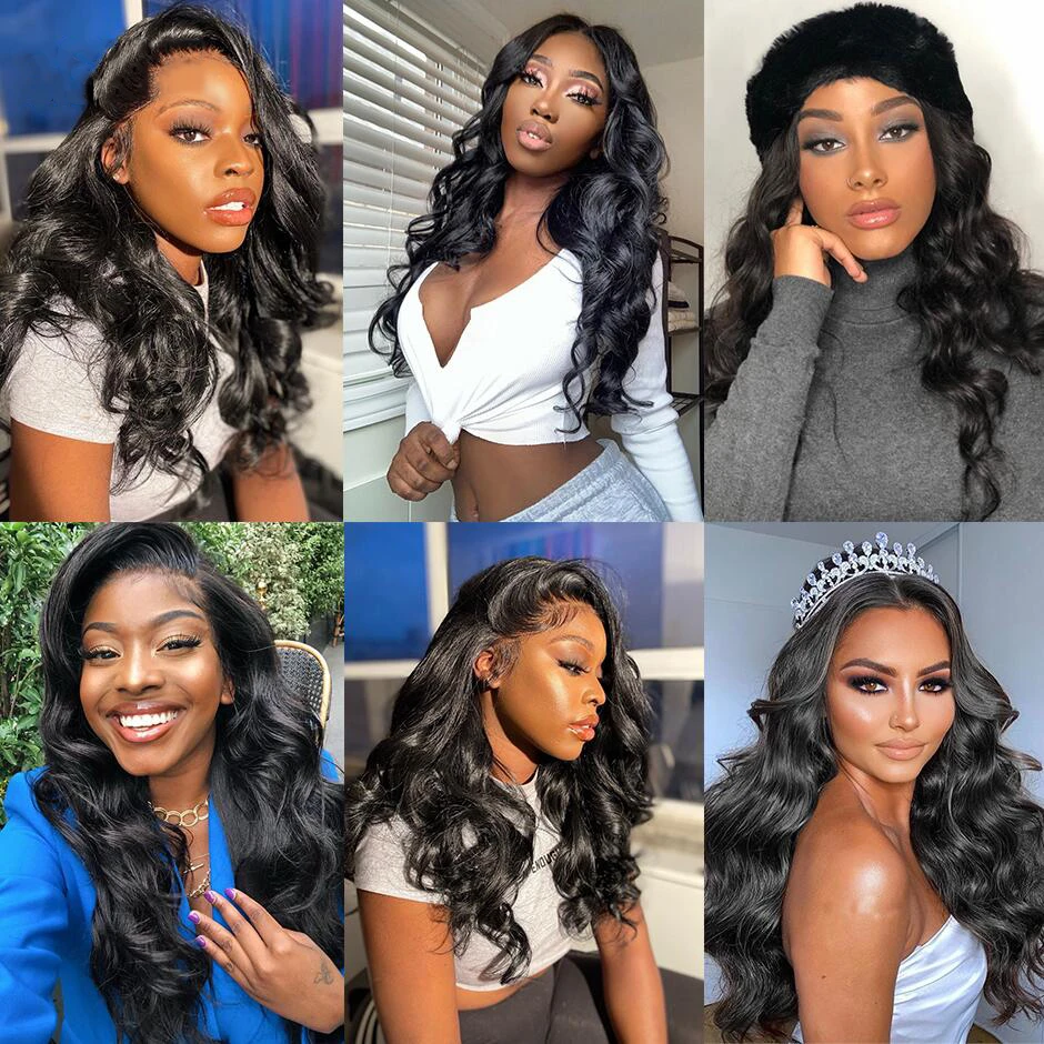 Body Wave 13x4 Transparent Lace Front Wig