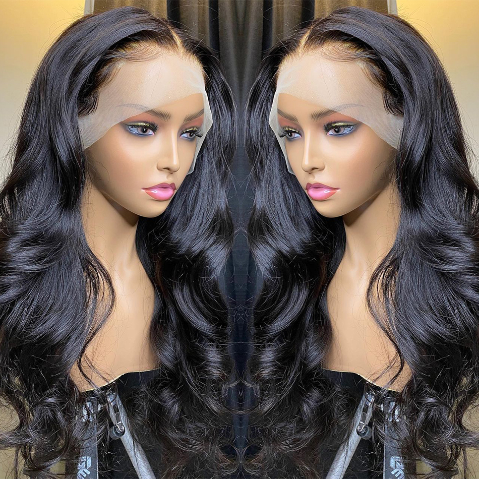 Body Wave 13x4 HD Transparent Lace Front Wig