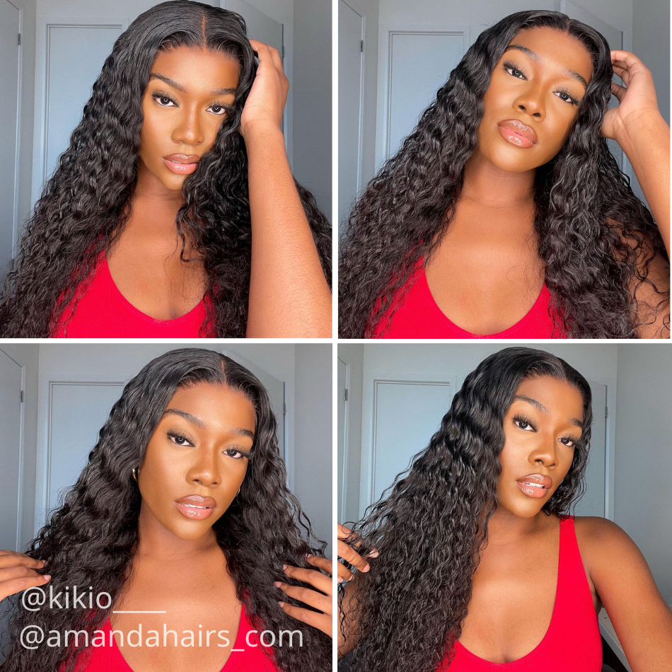 Deep Wave wig 13*4 HD Lace Frontal wig