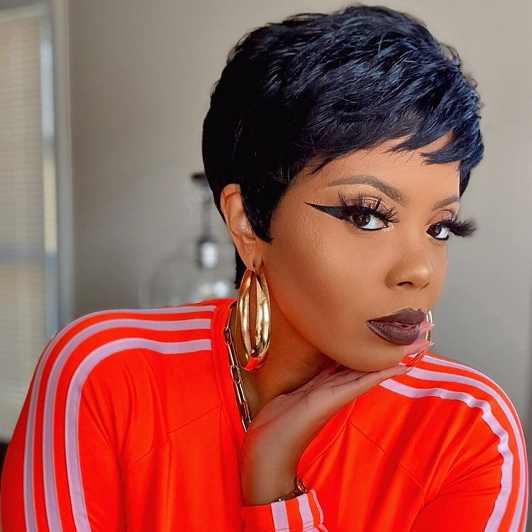 Flash Sale: Buy 1 Pixie Cut Short Curly Bob Wig Get Another 1 For Free, Stock Limited!