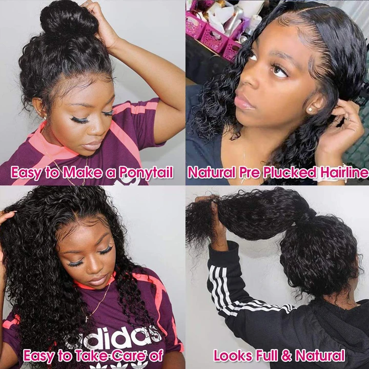 Deep Wave Wig 13*6 HD Lace Wigs