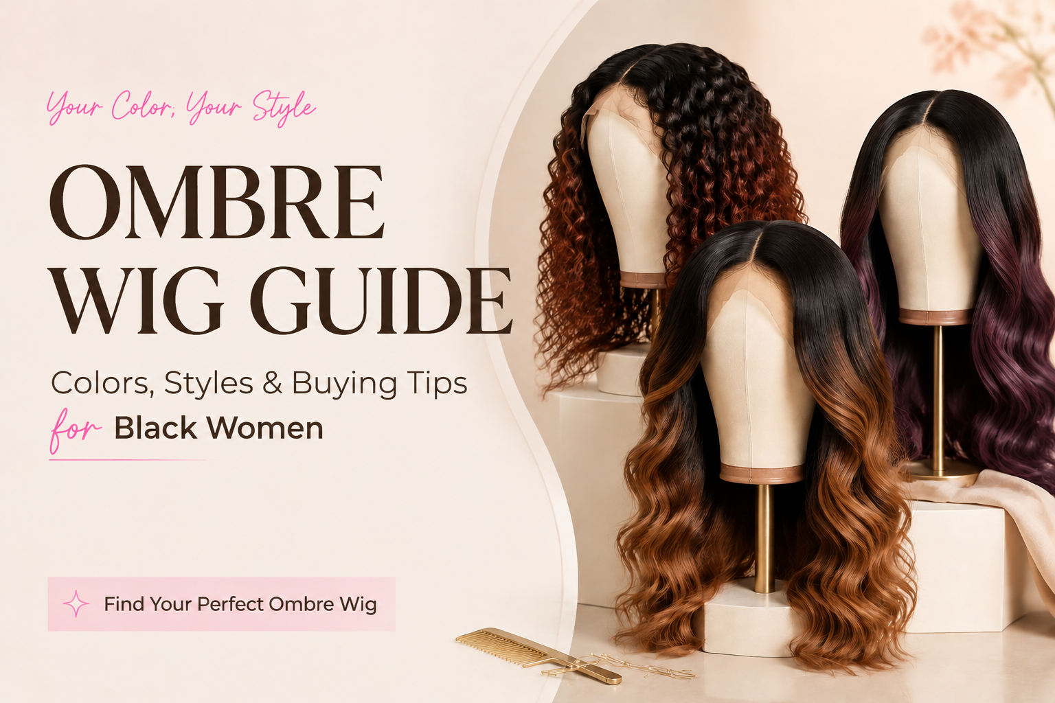 Ombre Wig Guide: Colors, Styles & Buying Tips