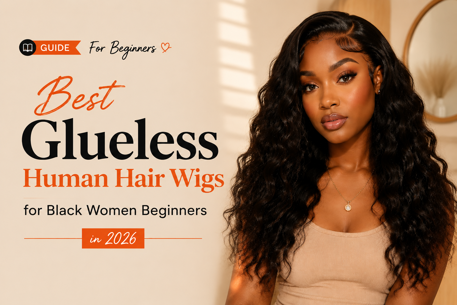 Best Glueless Human Hair Wigs for Black Women Beginners in 2026
