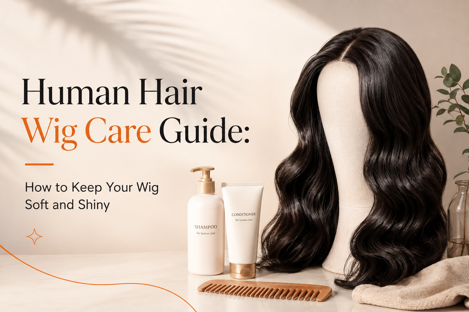 Human Hair Wig Care Guide: How to Keep Your Wig Soft and Shiny