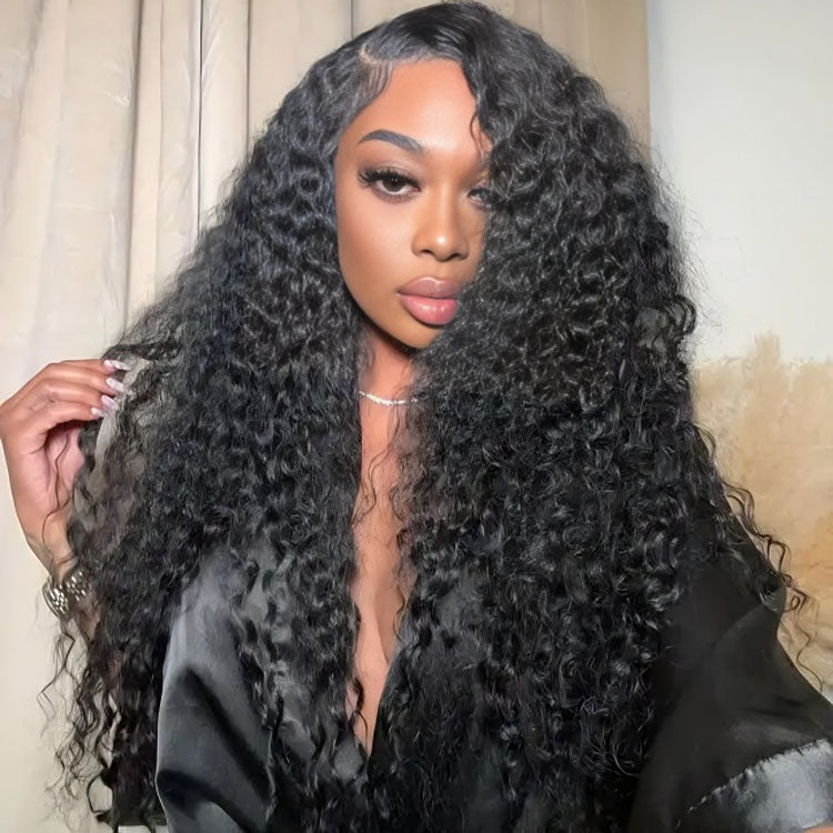 Flash Sale: $0 get The Bob Wig Long Curly Hair 13*4 HD Lace Frontal Wig Thick Curly Hair Glueless Wigs Stock Limited -Amanda Hair