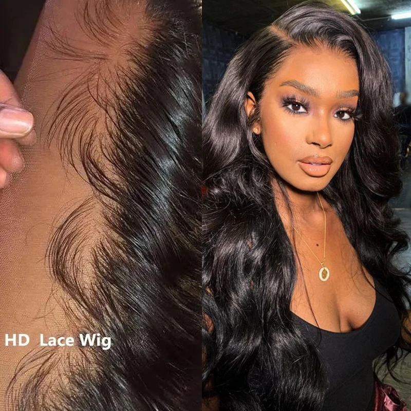 13*6 HD Lace Wigs Brazilian Body Wave Human Hair Lace Front Wigs