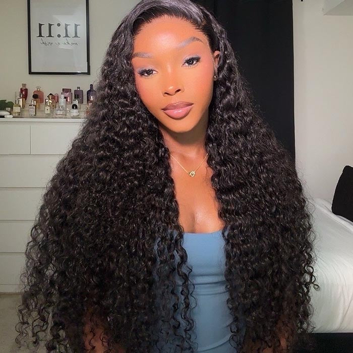 3 Wigs for $199| Gluless Long Curly 6x4 Lace Wig + Body Wave 7x5 Invisible HD Lace Wig + Afro Kinky Curly #30 Bob Wig Flash Sale