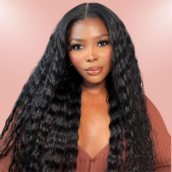 Glueless 13x4 Lace Front / 6x4.5 Lace Closure Ladylike Curly Wig Pre Plucked Hairline-Amanda Hair