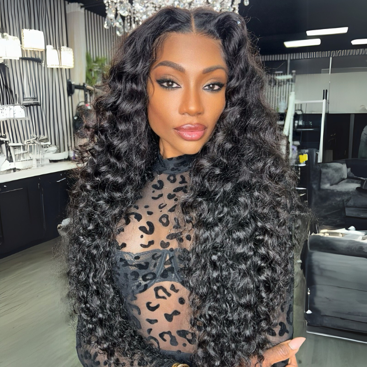 $100 off full $100| 300% Density Luxury custom wigs Loose Wave Glueless Lace Wig Flash Sale