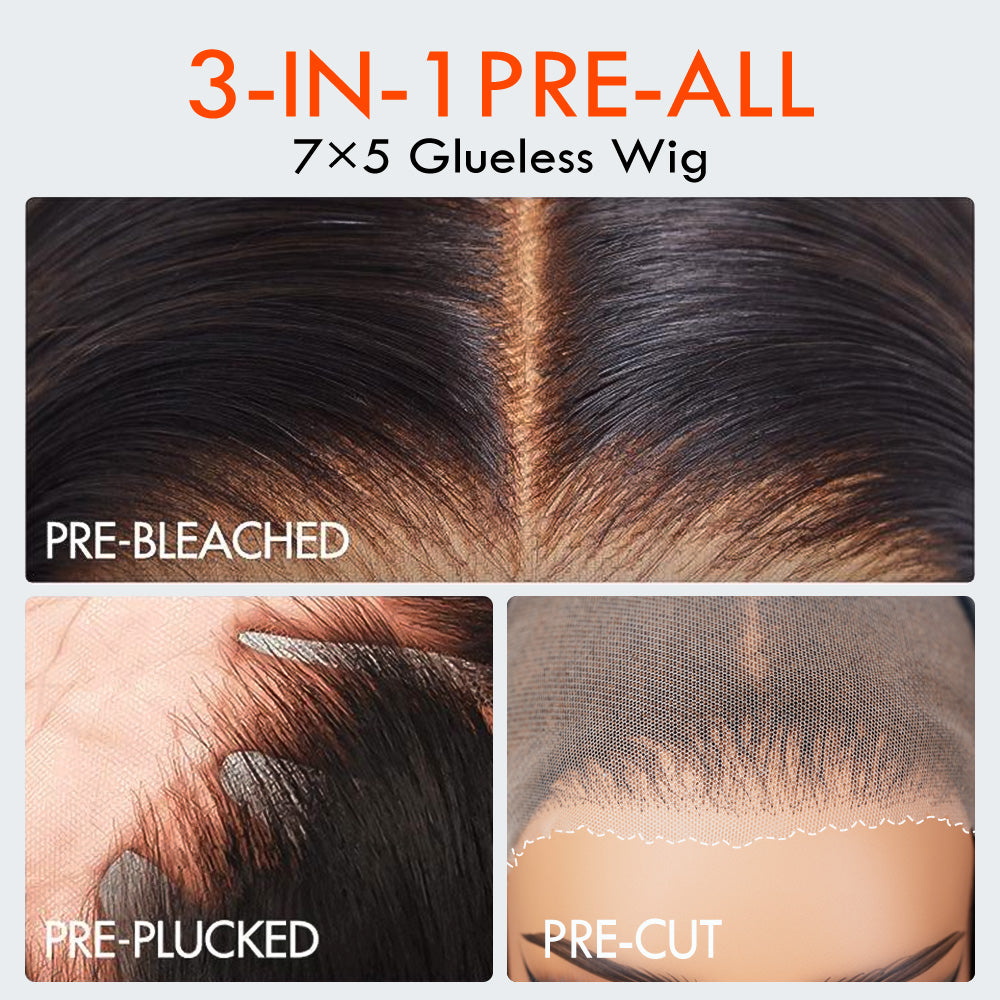 Glueless Thick Fluffy Afro Curly Human Hair Bob Wigs 4*4/13*4 Invisible Lace Wig For Women No Code Needed -Amanda Hair