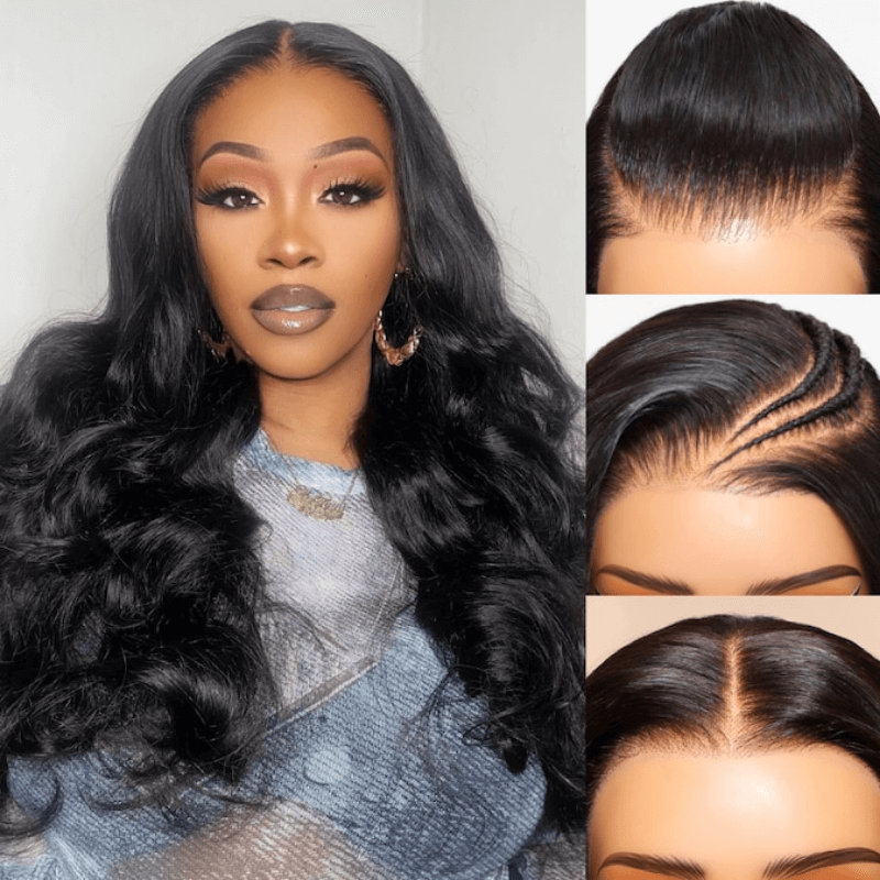 13 * 6 HD Lace Wigs Body Wave Brésilien Cheveux Humains Lace Front Wigs-Amanda Hair