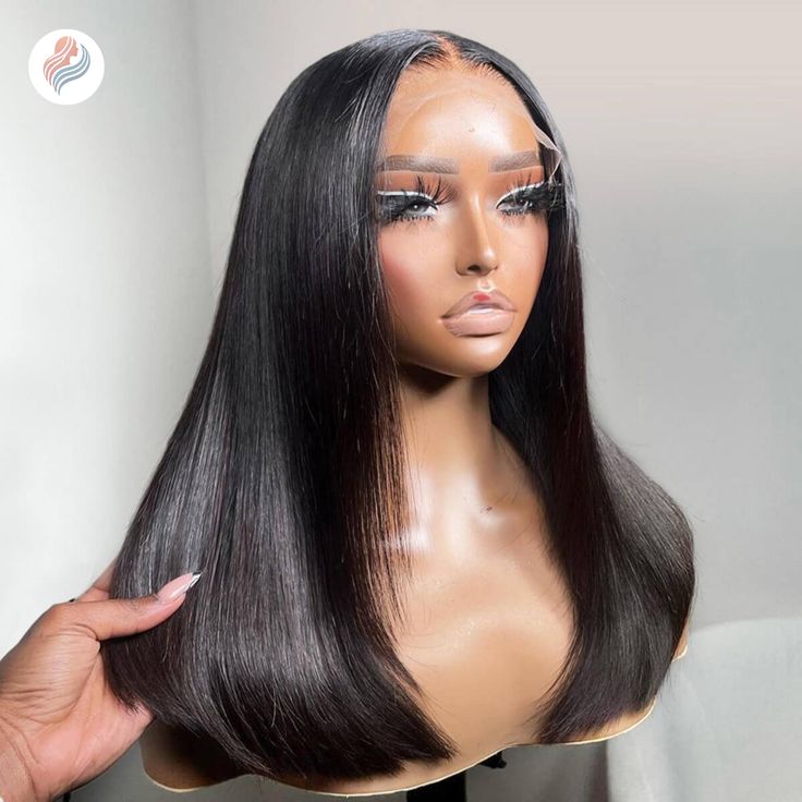 Bogo Flash Sale| 16" Straight Lace Closure Wig + 12" Red 99J Color 13*4 Lace Front Wig