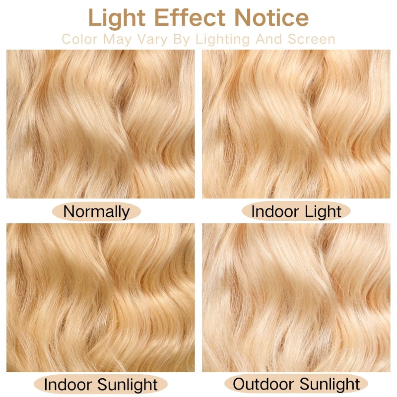 613 Stright Blonde 7x5/13x4 Pre Everything Glueless Transparent Lace  Wig Put On And Go Human Hair Wig-Amanda Hair