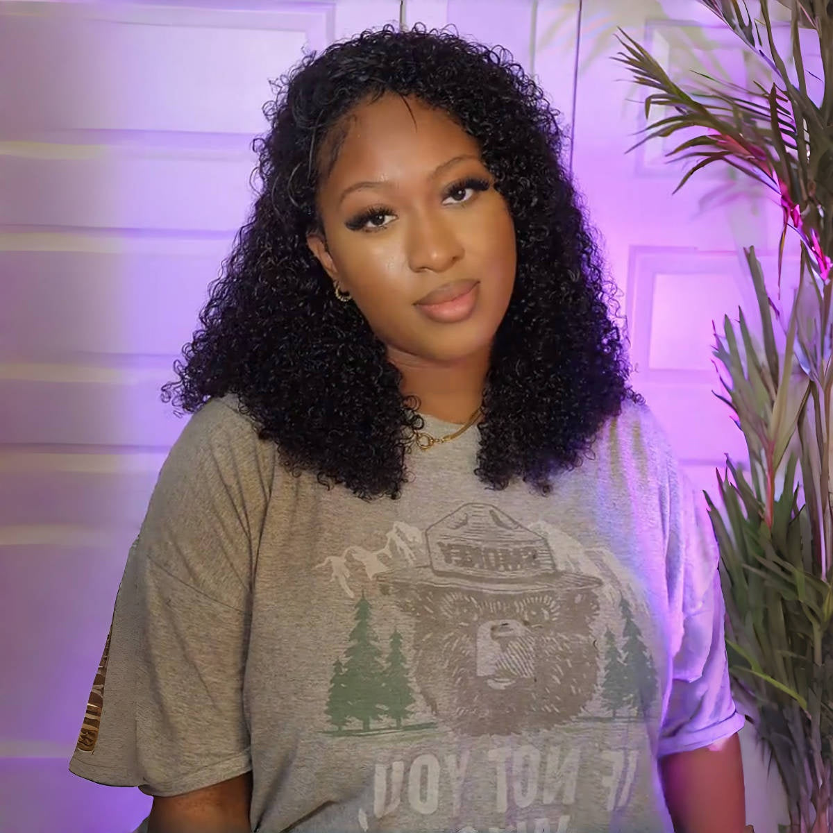 Extra 60% OFF| 3 In 1 Half Wig Afro Curl Wear & Go Drawsting Band No Glue Need Coily Curl Flip Over Wig Beginner Friendly Flash Sale