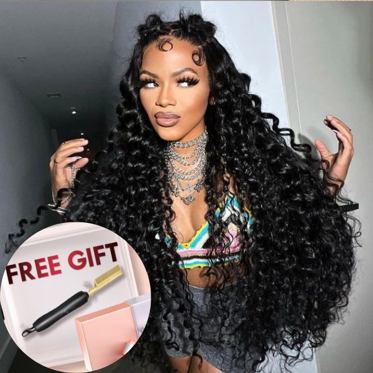 Extra 50% Off | Glueless Loose Wave Wigs6*4/13*4 Transparent HD Lace Front Wig Flash Sale