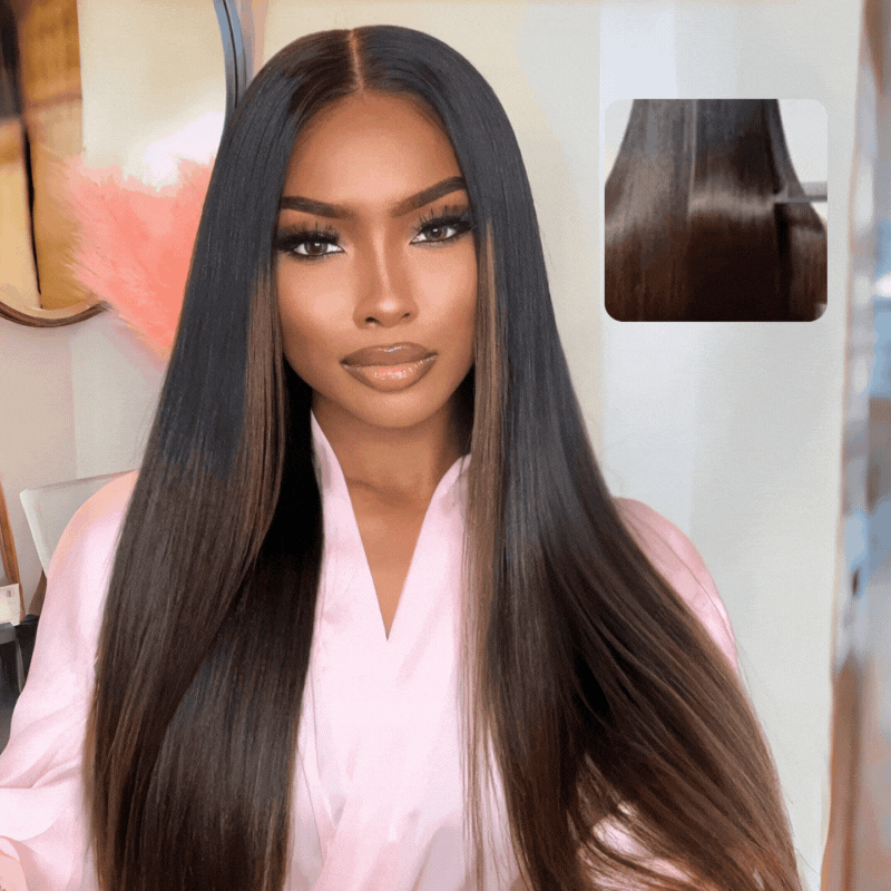 Peluca de cabello largo y rizado de 13 x 4 pulgadas con encaje frontal HD, cabello grueso y rizado, pelucas sin pegamento, stock limitado - Amanda Hair