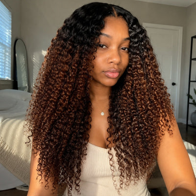 Amanda 13x4 Full Lace Frontal Pre Everything Long Curly Hair with Drawstring