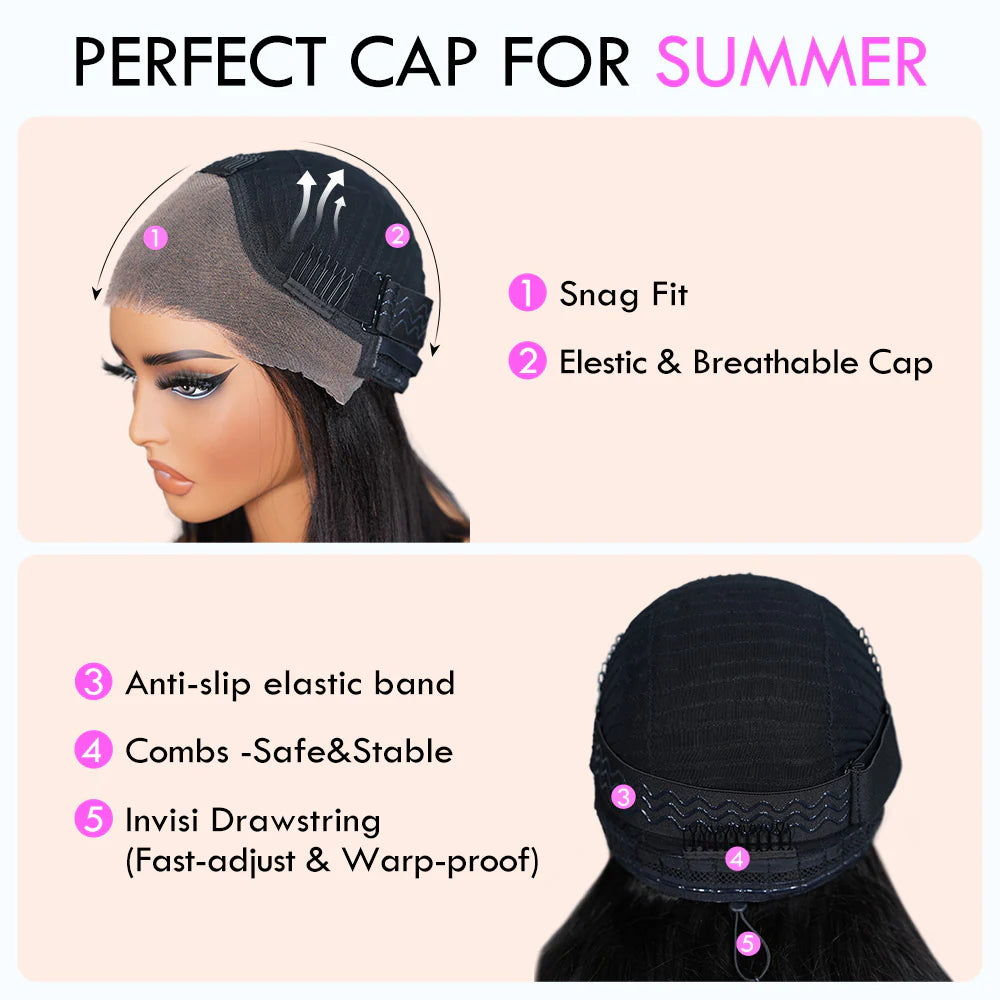 $100 Off Full $101| Ginger Curly 13X4/4x4 Glueless Lace Front Human Hair Wig Flash Sale