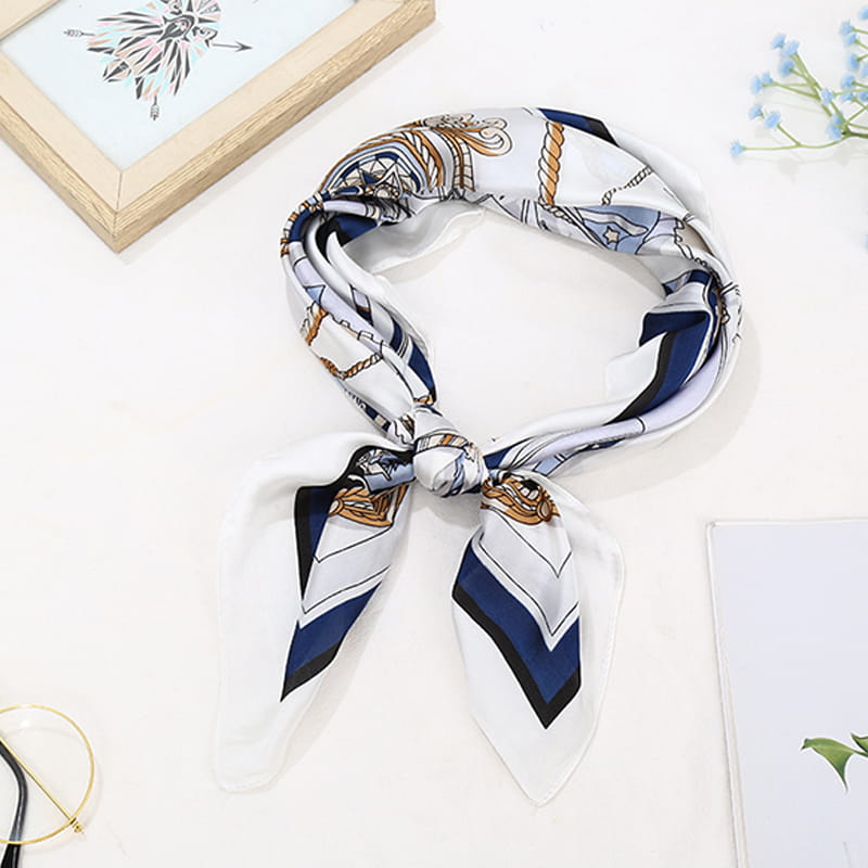 Free Gift Fashion Silk Square Scarf for Women ▏Head Scarf, Neck & Bag Decoration( Not valid if purchased separately)